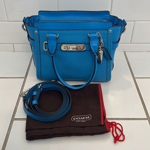 Coach genuine leather mini purse